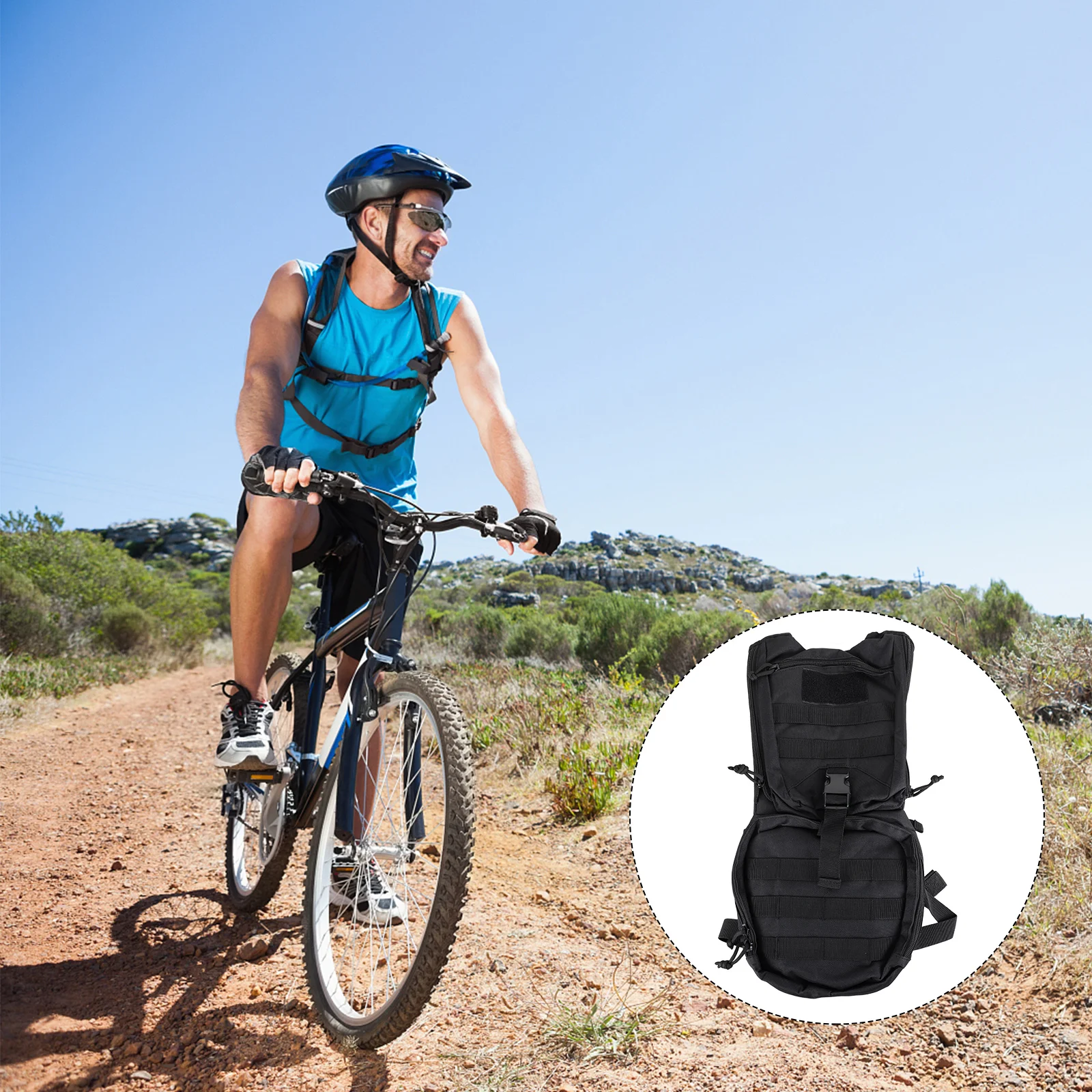 

Outdoor Water Bag Backpack Backpacks for Carrying Hiking Bags Hydration Camping Rucksack