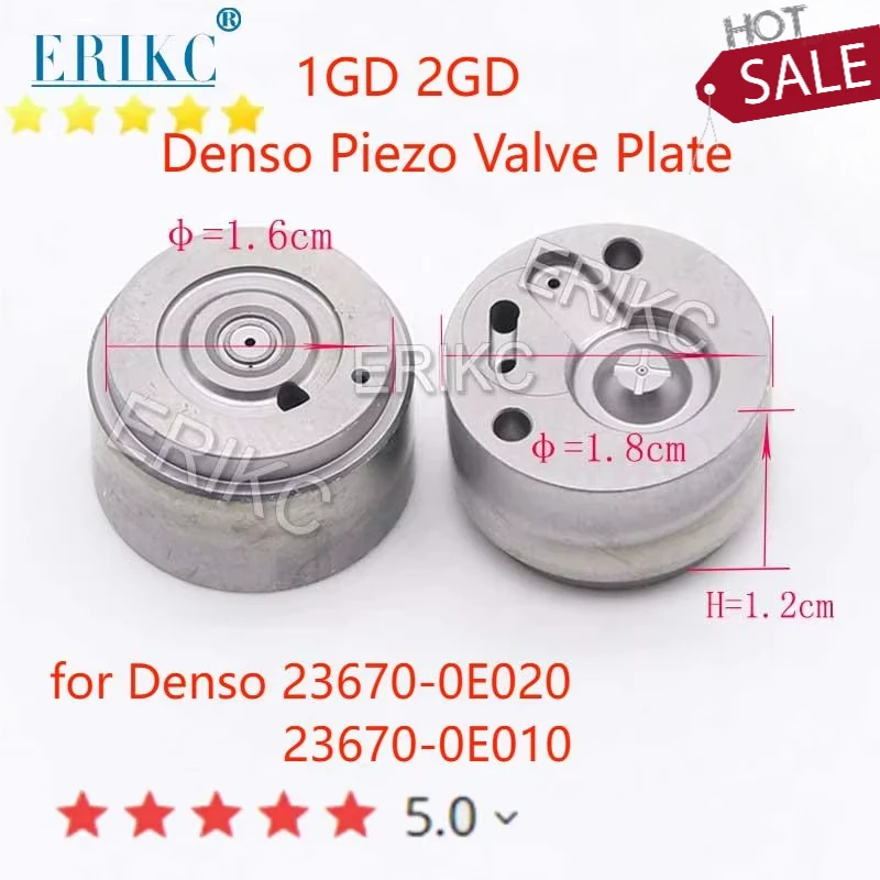 

G4 1GD 2GD Пластина регулирующего клапана Common Rail Детали форсунки для Toyota Hilux для Denso 295040 -9440 23670-0E010 23670-0E020