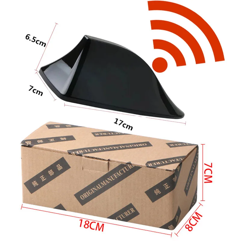 هوائي زعانف القرش للسيارة راديو تلقائي هوائيات إشارة FM هوائيات السقف للسيارات قطع غيار التصميم الخارجي للسيارات