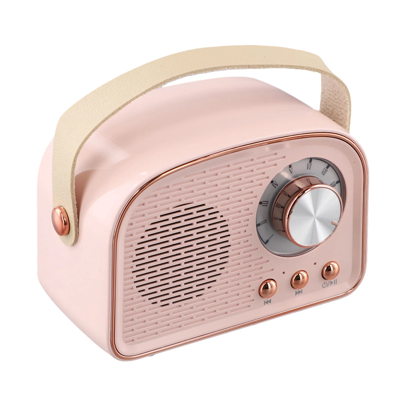 

Портативный ретро-динамик с FM-радио, улучшенный бас, длительное время воспроизведения, идеально подходит для вечеринок, путешествий и домашних развлечений