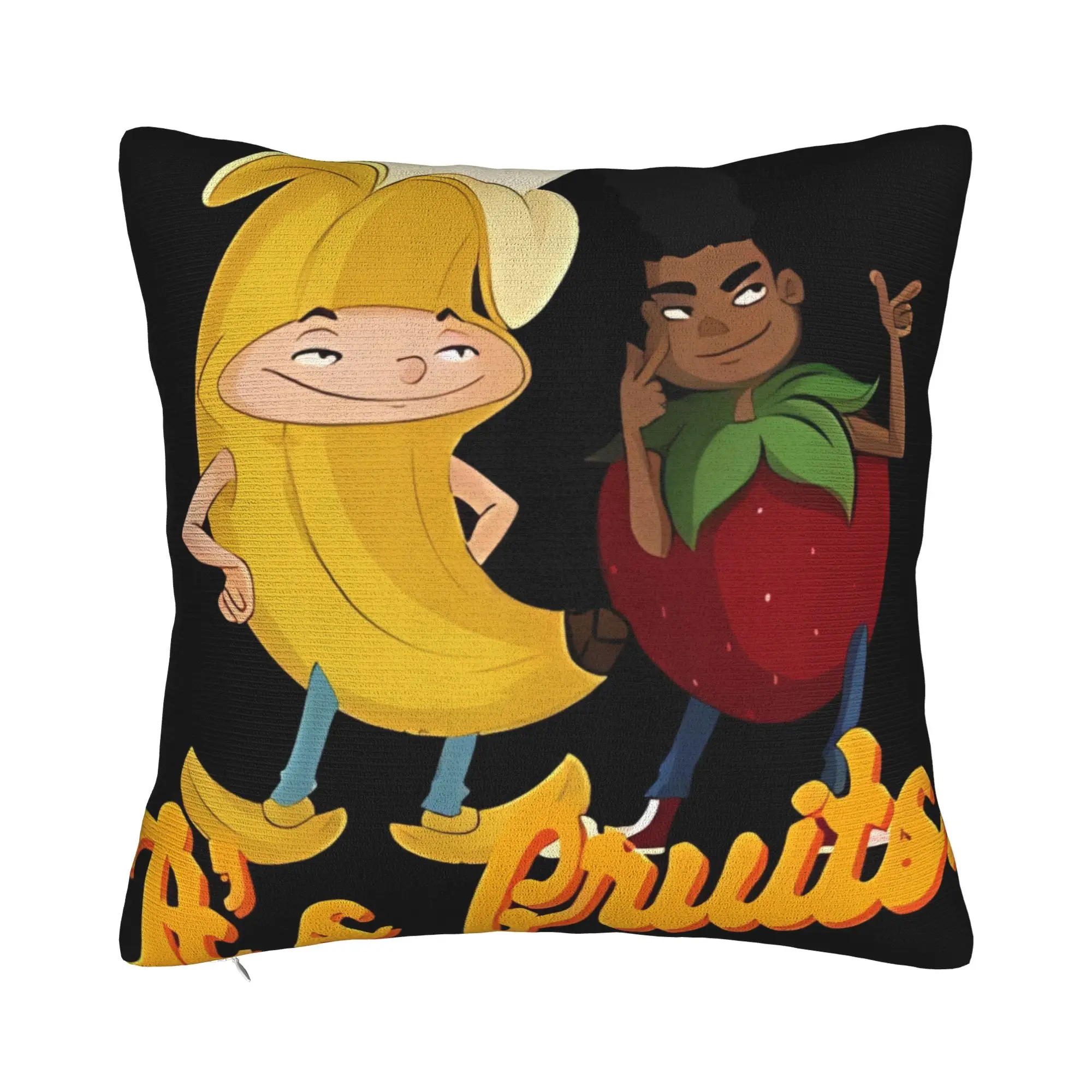 Hey ArnoldIt Fruits For Porch Patio Couch Sofa Living Room Outdoor Pillowcases Hey Arnold Pillow Cover Zipper Closure