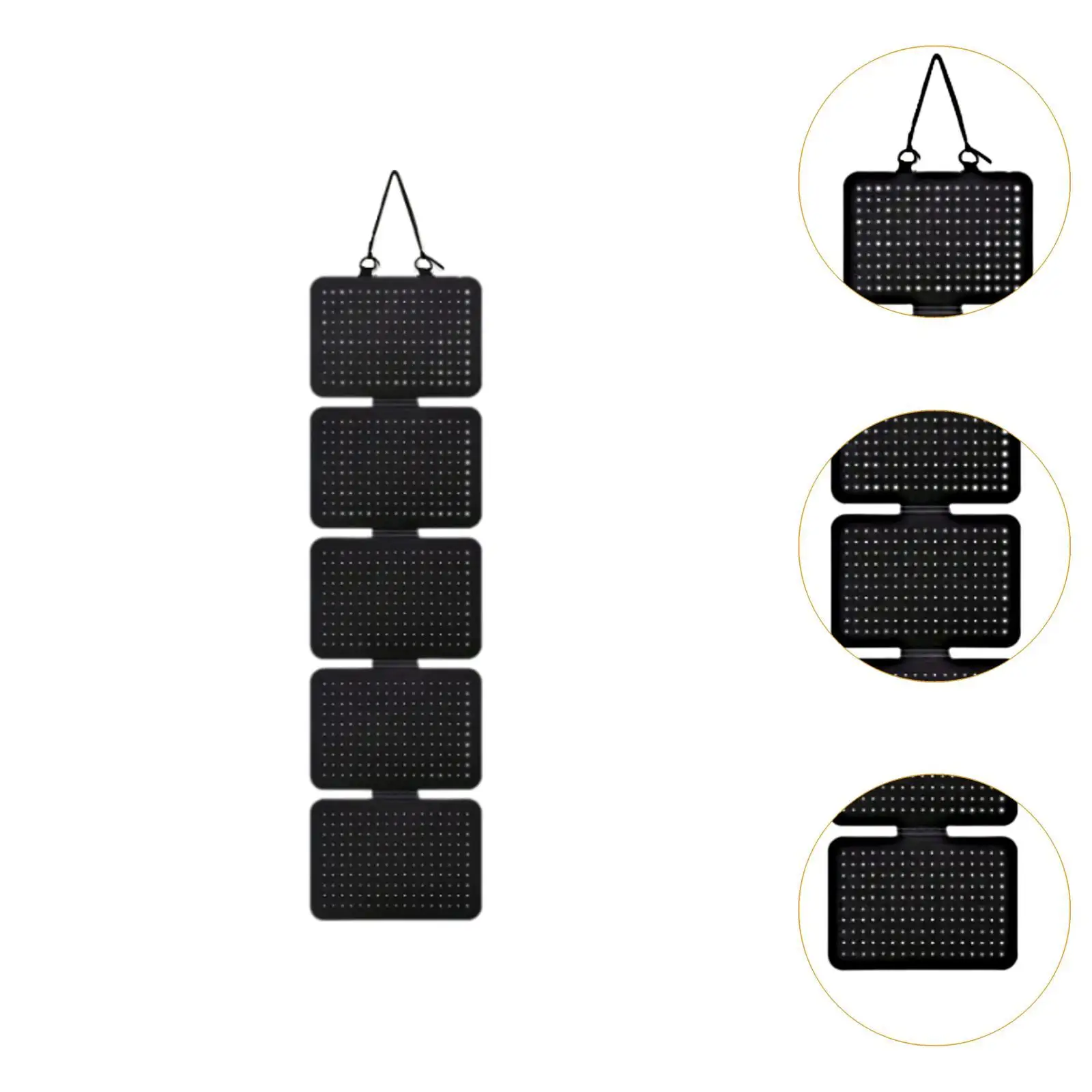 منظم أقراط لوحات عرض دبوس المينا لتعليق باب المنزل بنفسك #4