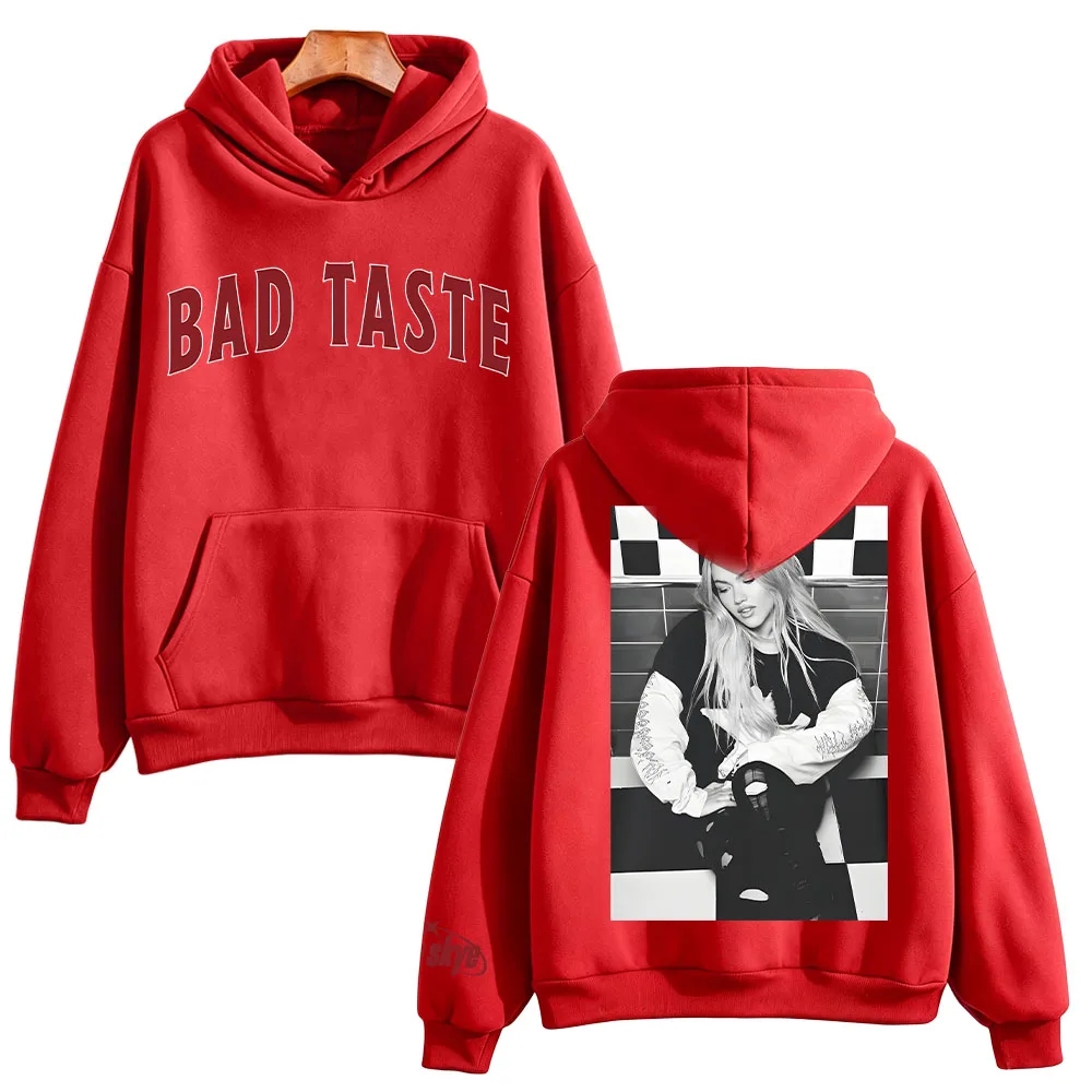 Freya Skye Bad Taste Photo Hoodie Unisex Vintage Grafikdruck Langarm Kleidung Casual Streetwear Fan Geschenk Tops Sweatshirts – Detail 11