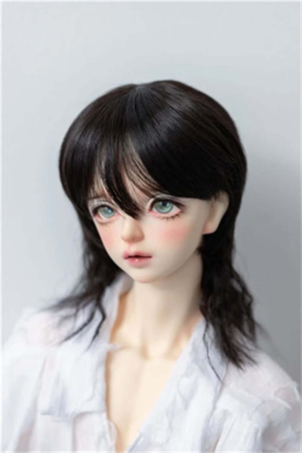 

BJD/SD wig Small Broken curly tail High temperature silk wig 1/3,1/4,1/6BJD Doll Accessories