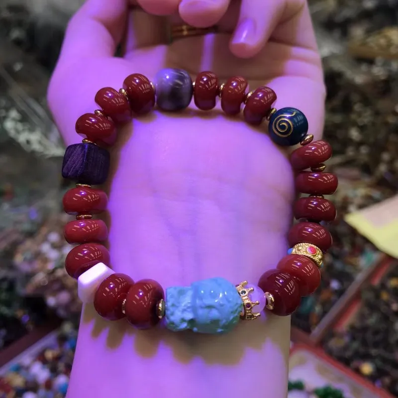 Wenwan Red Beads, L…