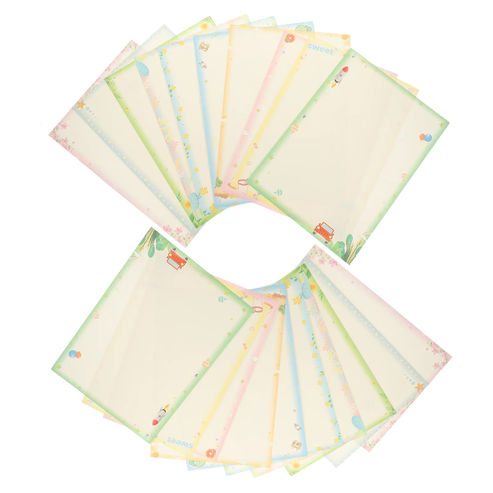 50 Vellen Kopieerpapier A4 Kant Computer Kleur Schilderen Afdrukken 1 Pack (50 stuks) Dikker Vouwen Crafting DIY Origami