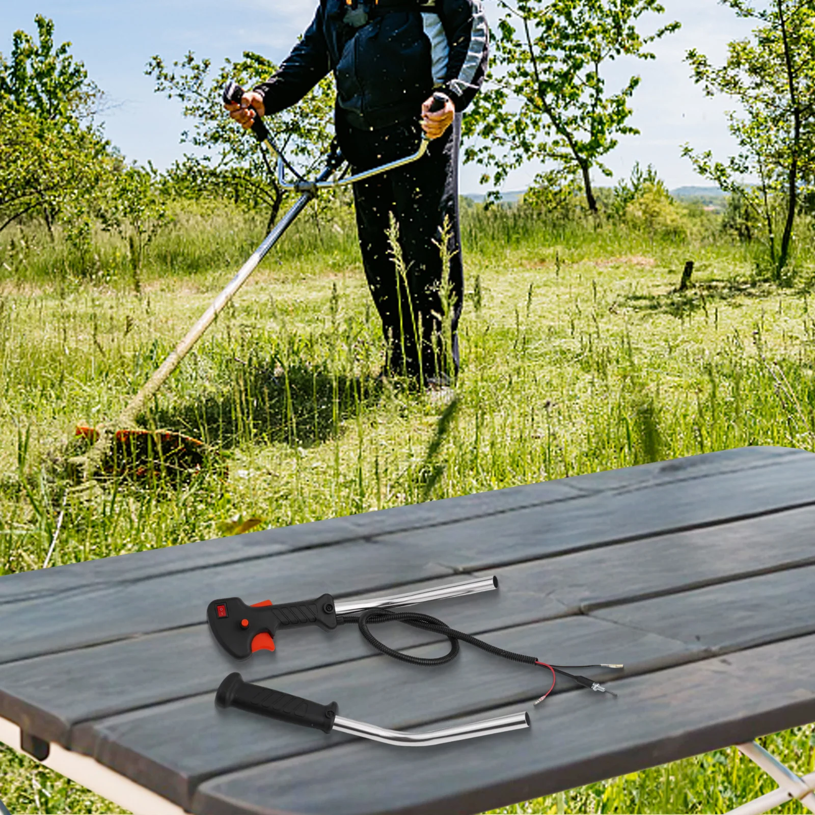 Upgrade Your Cutting Experience with Handle Switch and Throttle Trigger for cable for Brushcutter Trimmer Upgrade Your