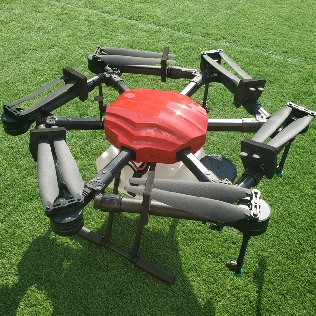 Drone penyemprot pertanian profesional bingkai 6 sumbu agri uav pulverizadora pupuk agricola drone