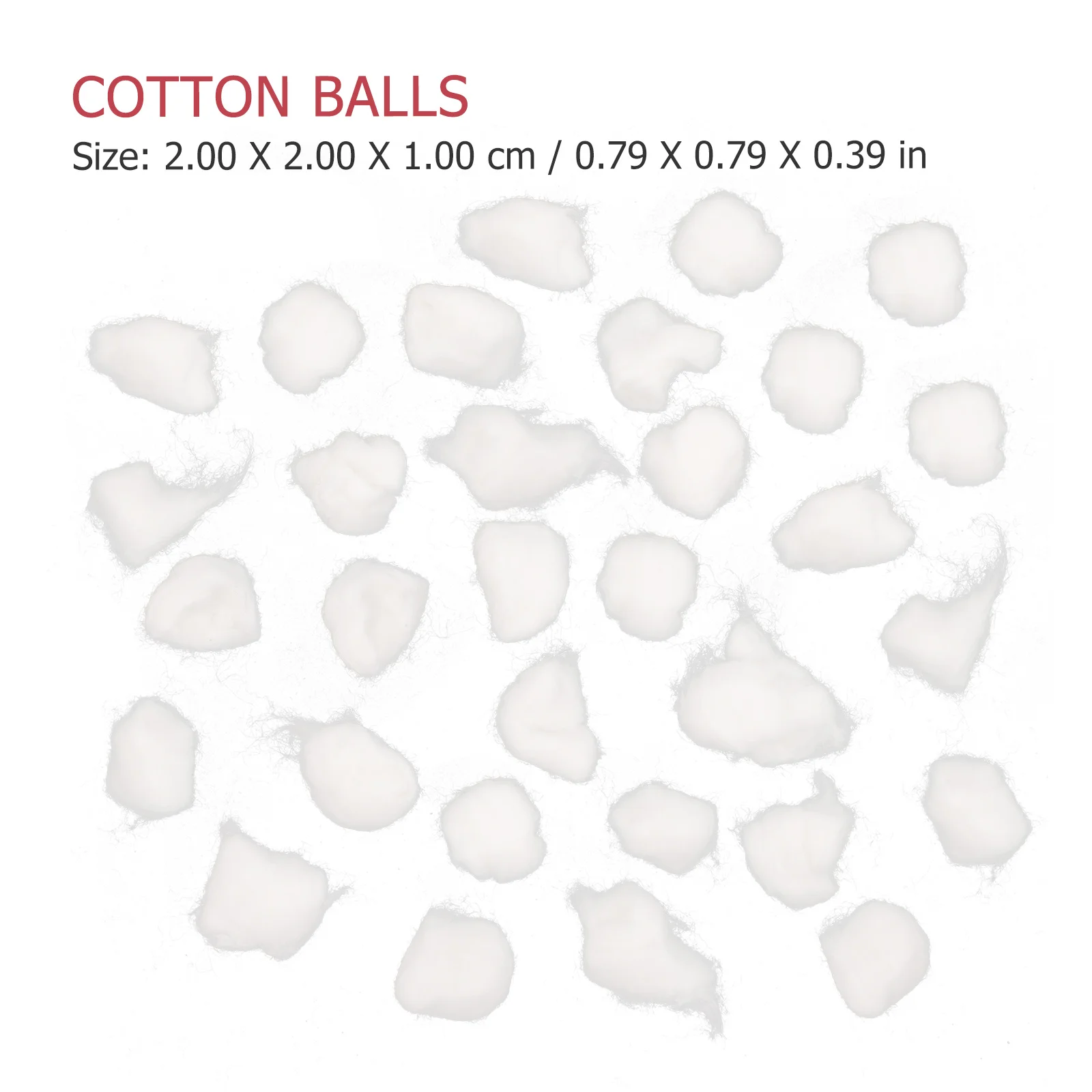 300 قطعة من كرات الأظافر الممتازة لإزالة الجل من القطن الماص لمزيل طلاء الأظافر بدون بقايا #3