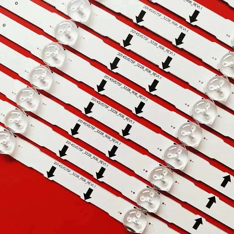 

LED Strip for un75j6350 UA75H6400 UE75H6400 UE75H6470 UE75H6475 UN75H6300 UN75J630D UN75H6350 UN75J6300 BN96-30437A 30438A