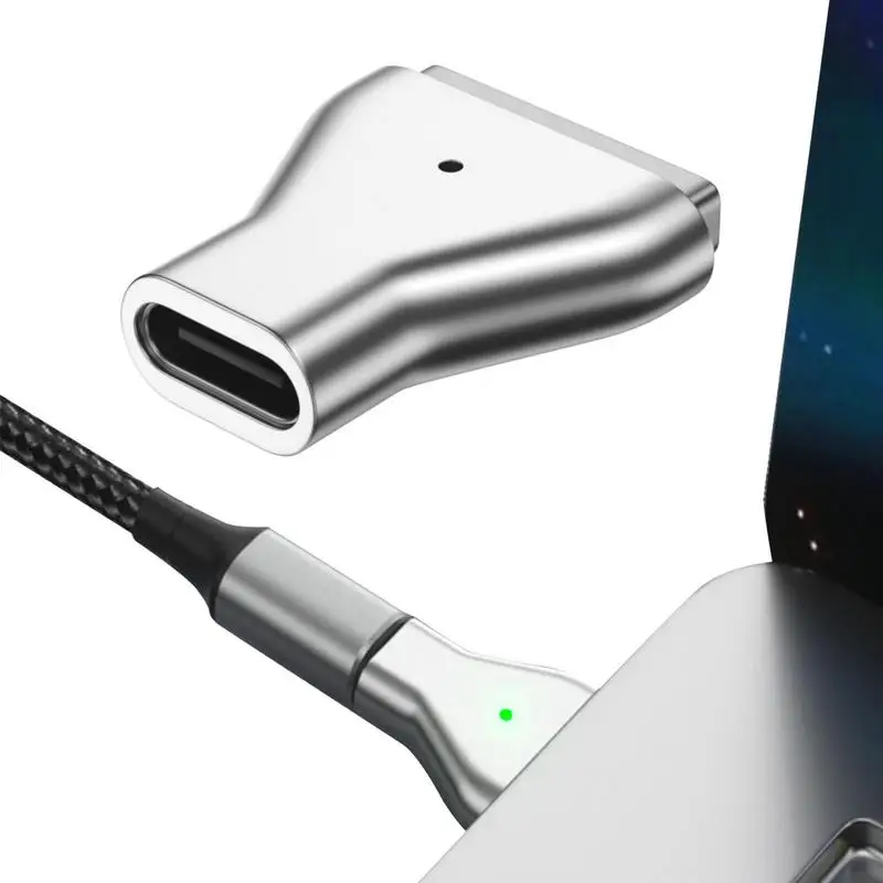 NEW Type-C Magnetic USB PD Adapter For Apples Magsafe2 MacBooks Pro Female Fast Charging Magnet Plug Converter