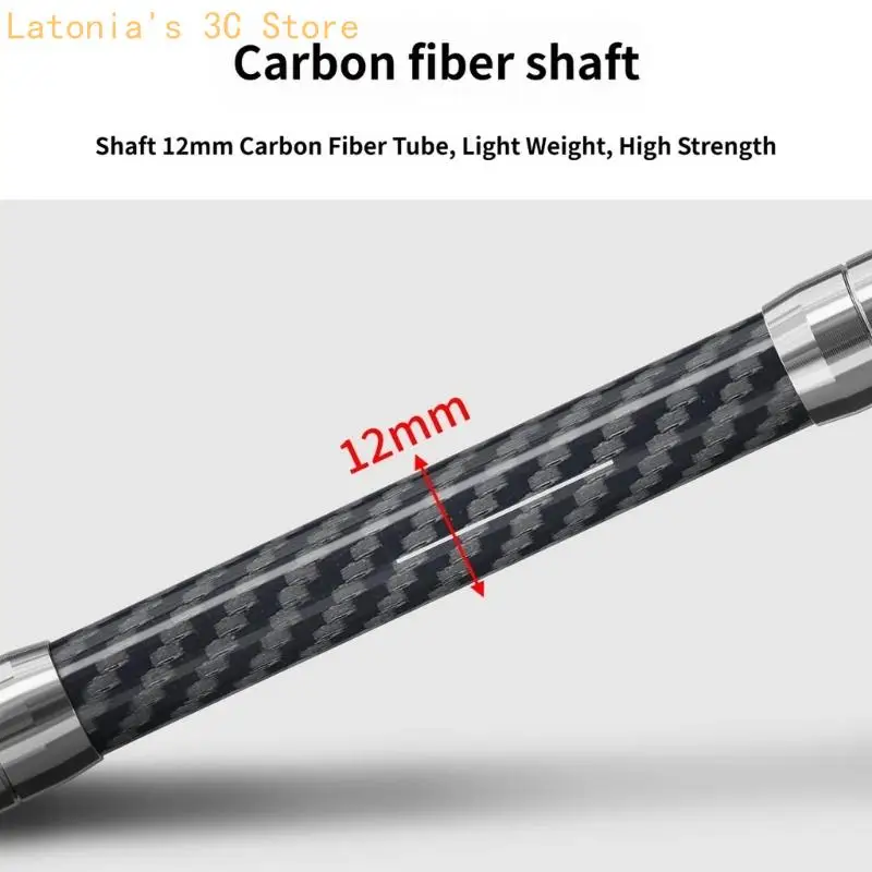 Hochfeste 12-mm-Kohlefaserstangen mit Edelstahlgelenken für Sportkameras X3UB – Detail 9