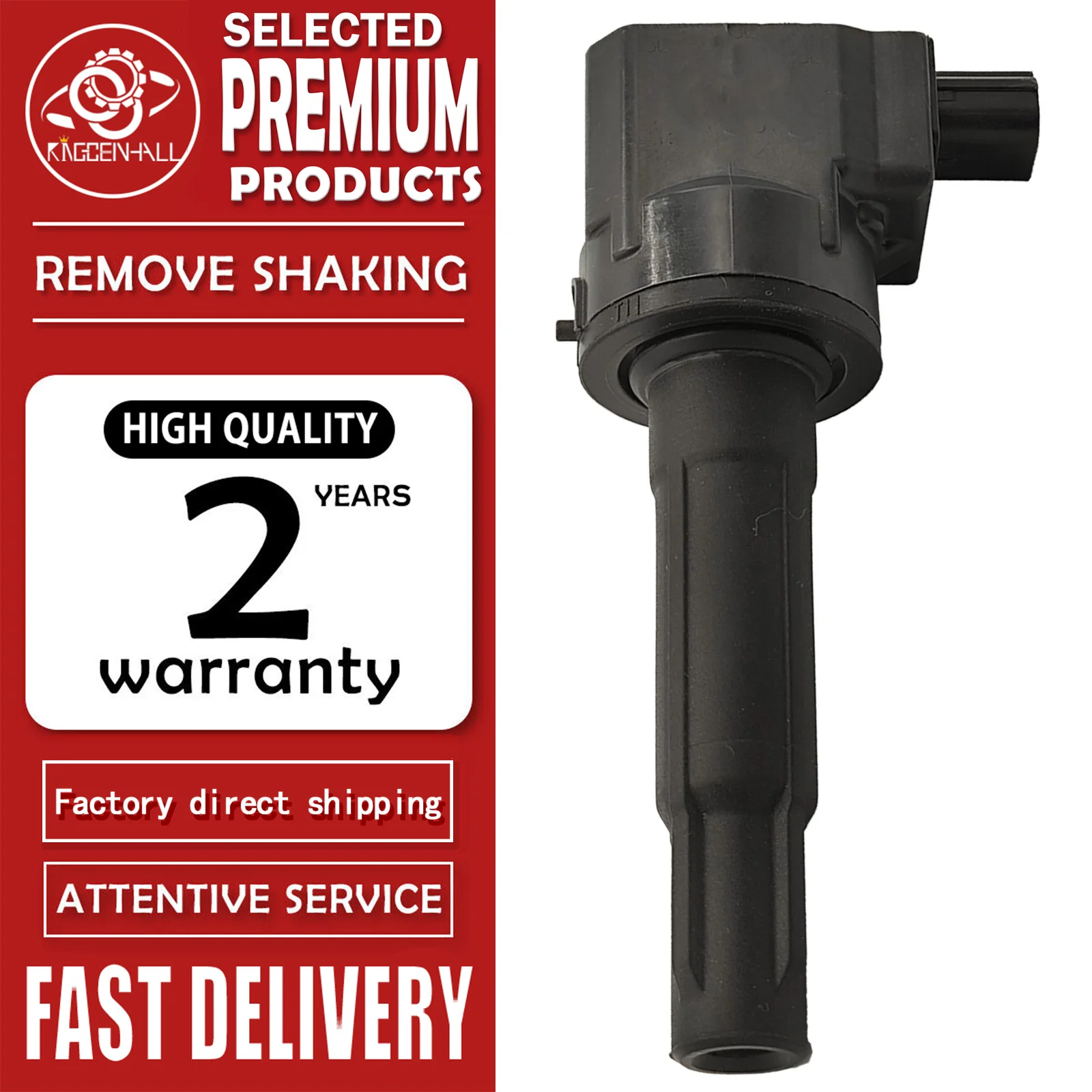 COIL IGNITION COMPATIBLE WITH HONDA JAZZ 1.5L 2014-2021 WEAR PARTS 30520-55A-005 FK0445 CM11‑122 30520‑55A‑0050