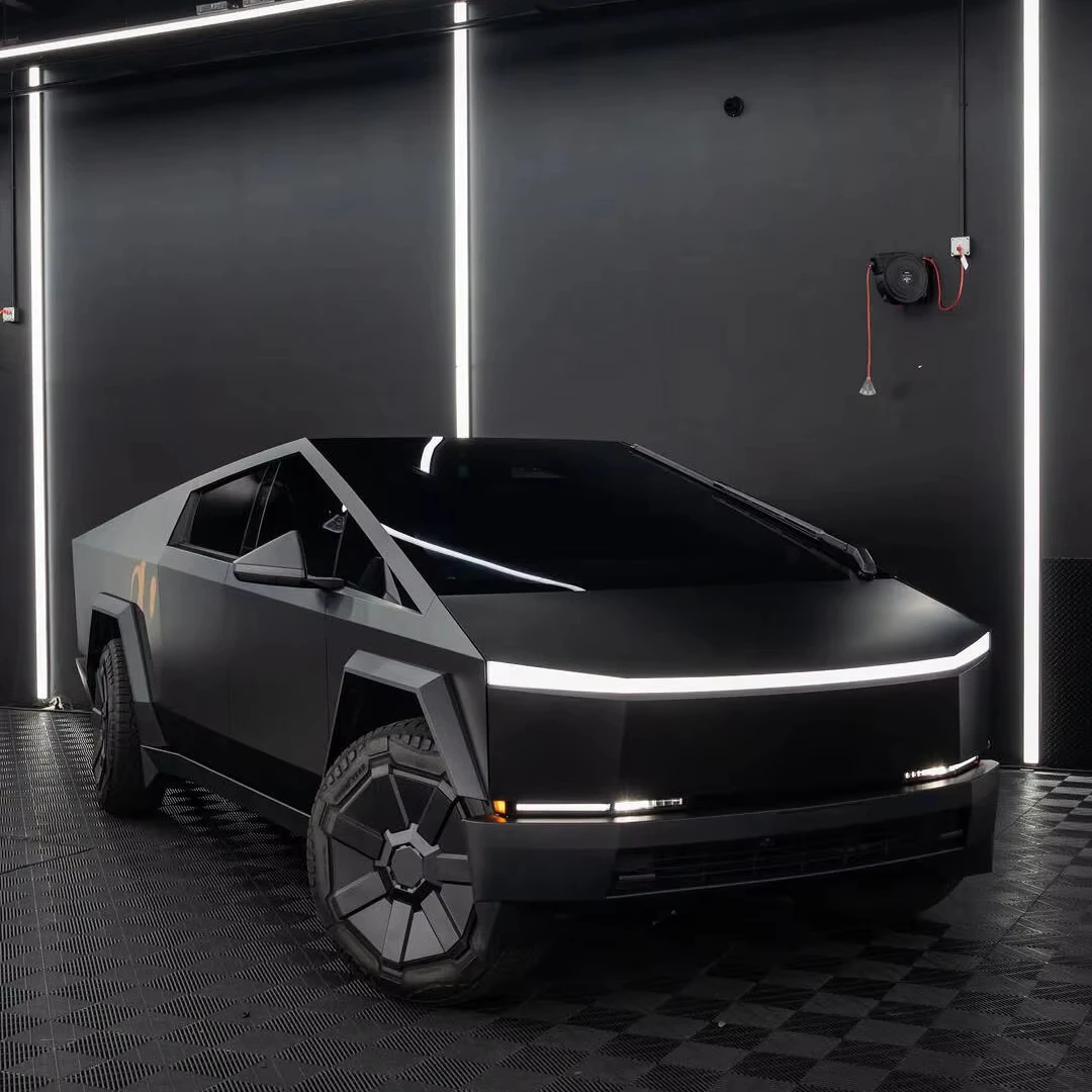 

Euromaster Лидер продаж, цветная защитная пленка из ТПУ, матовая, замороженная, черная, цветная, ТПУ, PPF, сухая, применяемая на Cybertruck, заводская распродажа