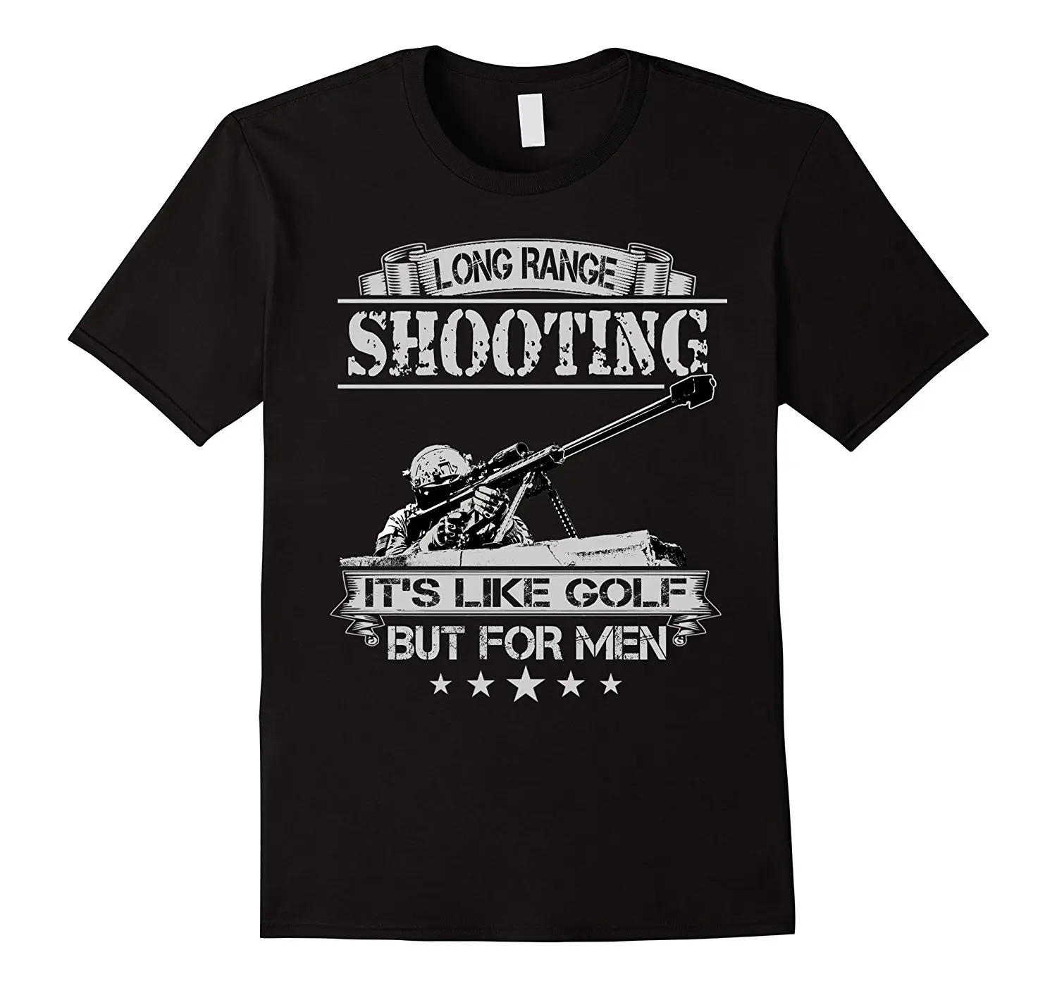 Hot Sale 100% Cotton Long Range Shooting It'S Like Golfer But For Men Shirt Summer Style Tee Shirt Custom aldult Teen unisex