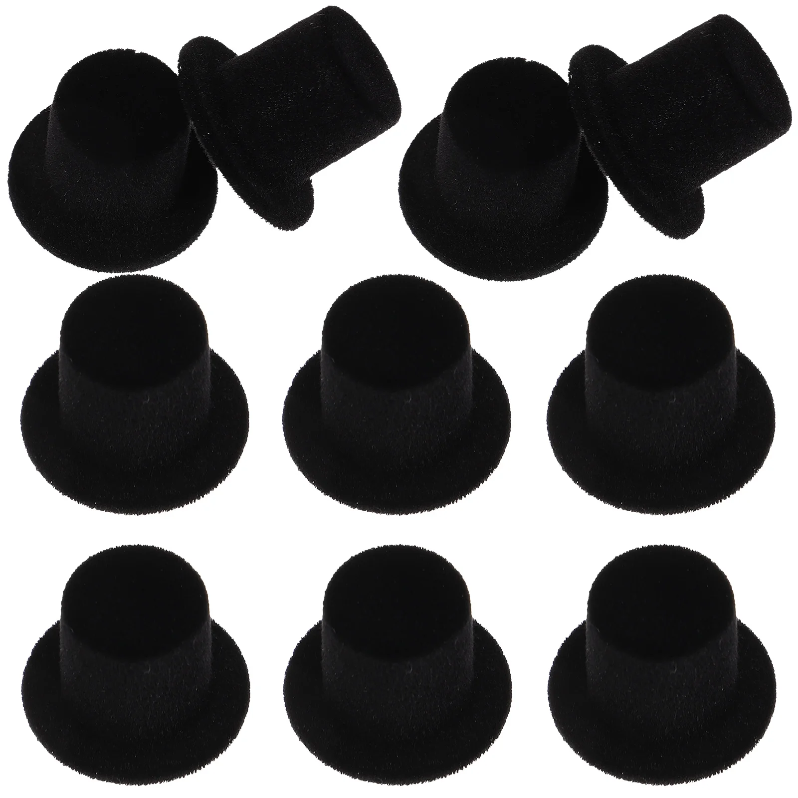 

20 Pcs Clown Hat It Costume for Kids Decorative Tops Hats Tiny Props DIY Craft Decorations Velvet Man Mini Crafts