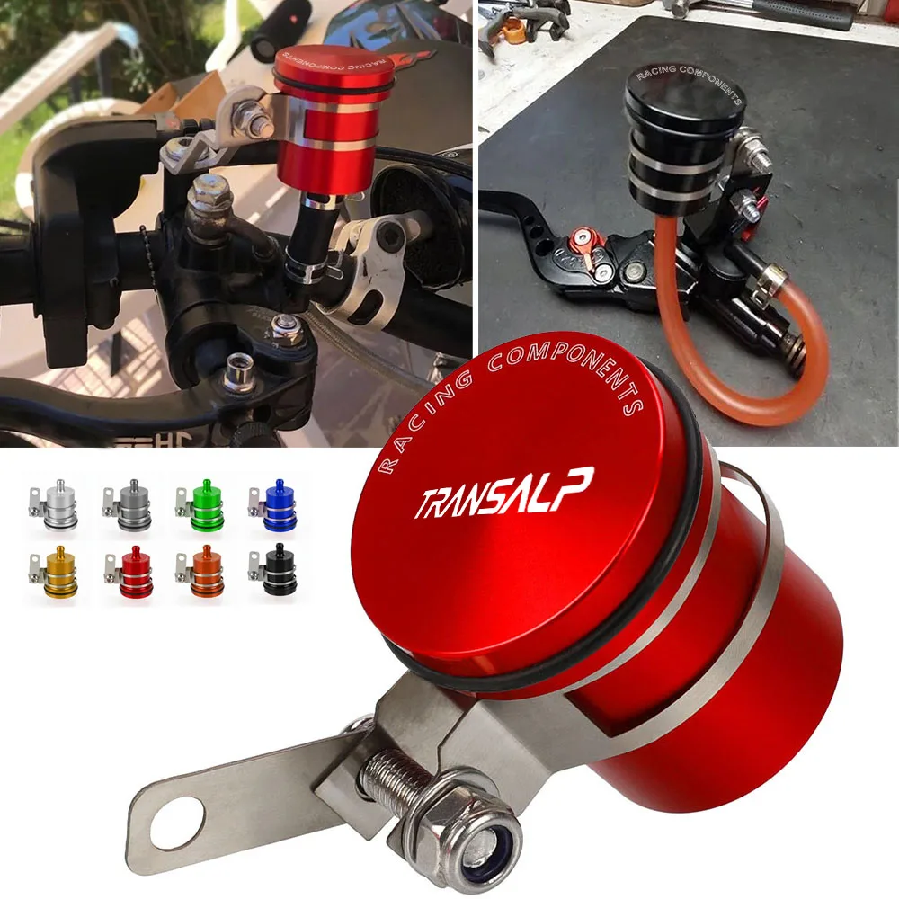 For Honda XLV 600 650 700 TRANSALP XL600V XL650V XL700V XL750 Motorcycle Brake Clutch Tank Cylinder Fluid Oil Reservoir Cup