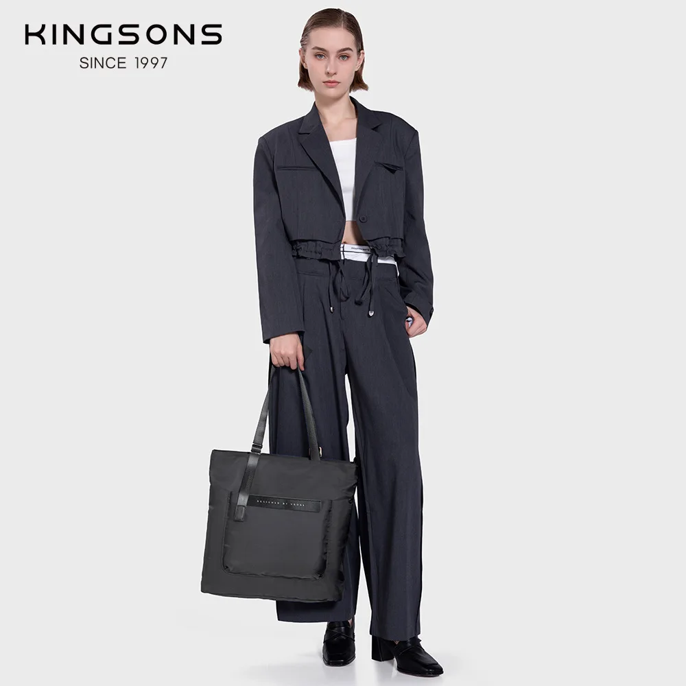 

Vgoal Waterproof Commuting Tote Bag Minimalist Shoulder Handbag Men & Women Simple Laptop Case Fit for MacBook pro 14 Inch