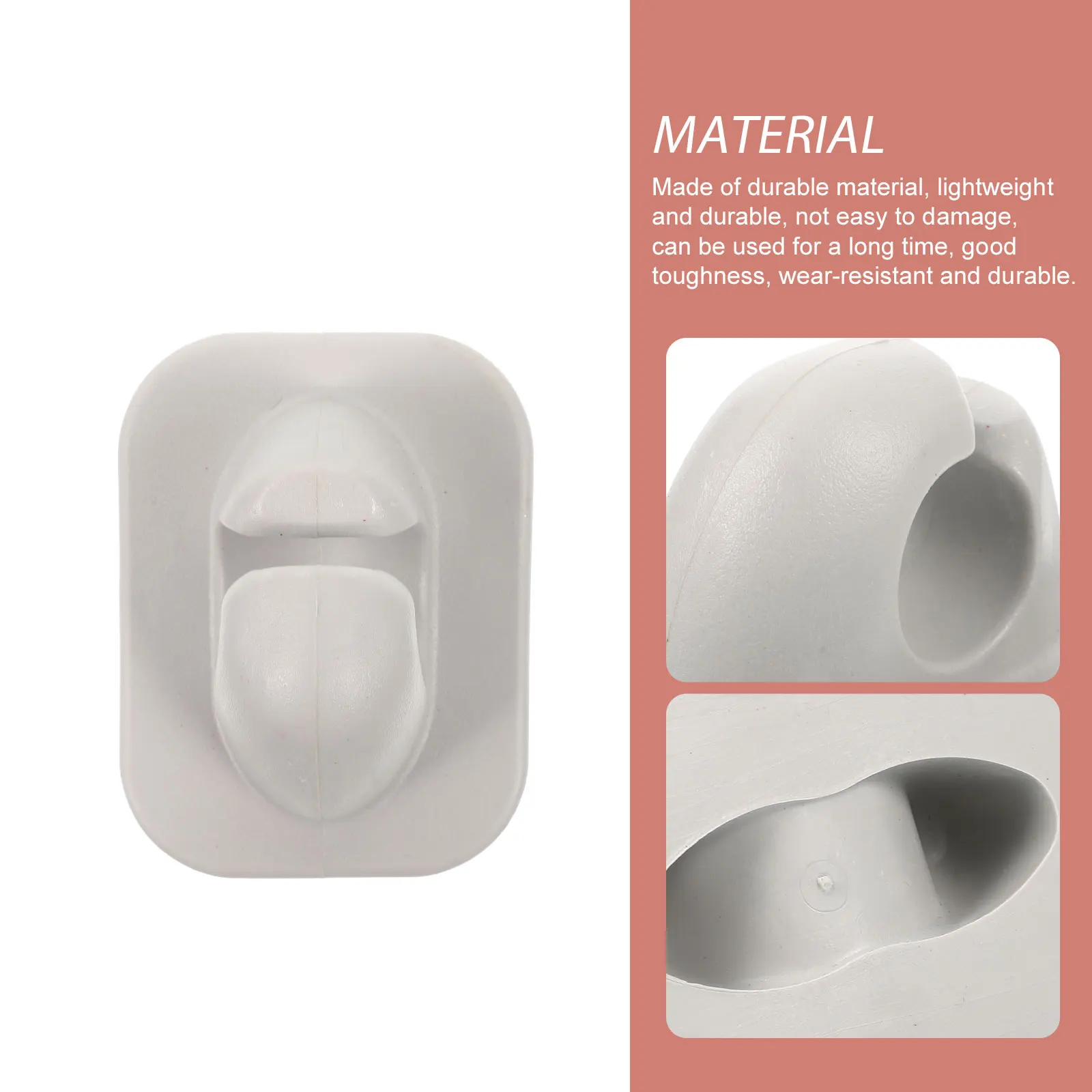 

Snaps on Clip Wear resistant Canoe Holder Kayak Paddle Accessories Professional Boat Paddle Holder Easy Install Remove