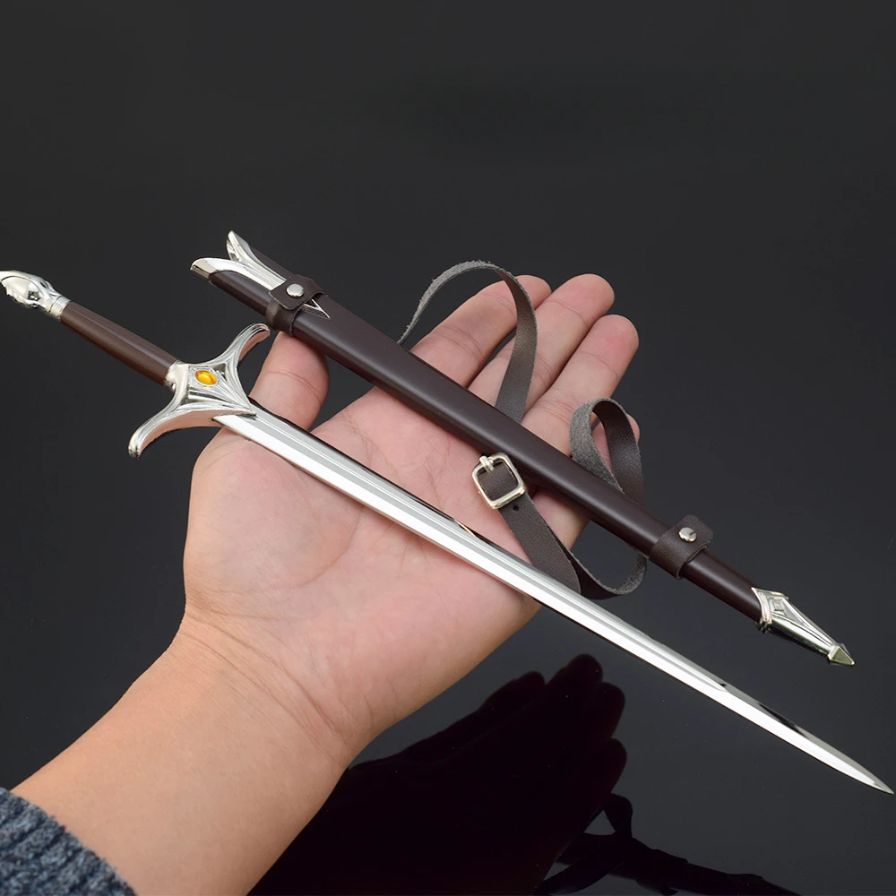 30 センチメートルガラドリエルエルフ女王映画周辺中つ国の中世騎士武器金属刀剣飾り工芸品おもちゃギフト