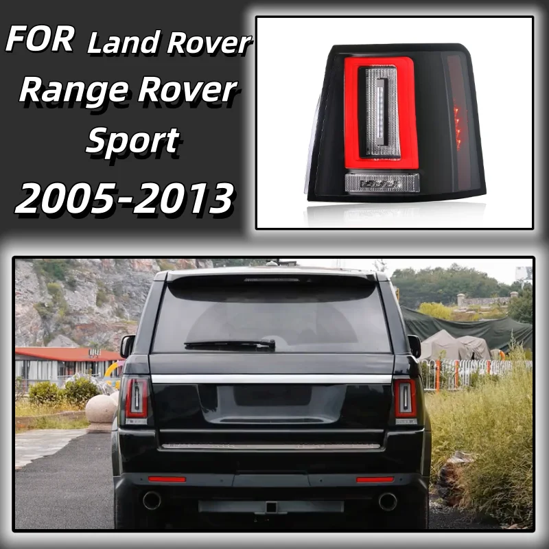 

Задний фонарь для Range Rover 2005-2013: Обновленный, модифицированный, с динамическим сигналом поворота и ДХО. Автоаксессуар.