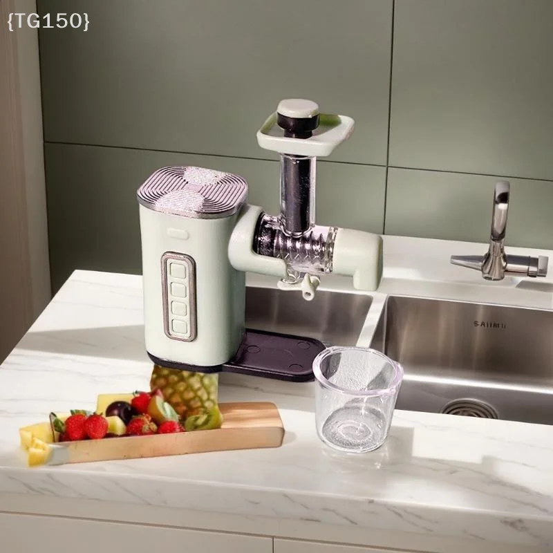 【Ja】1 Set 1:12 Scale Miniature Juicer Machine - Dollhouse Fruit Blender Simulation Model for Food Play Scene Decoration