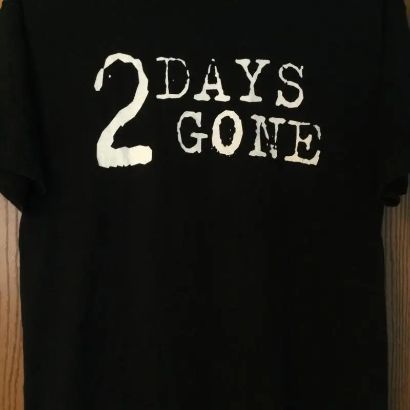 ذهبت يومين - فرقة ديترويت إيريا روك - قميص أسود - L