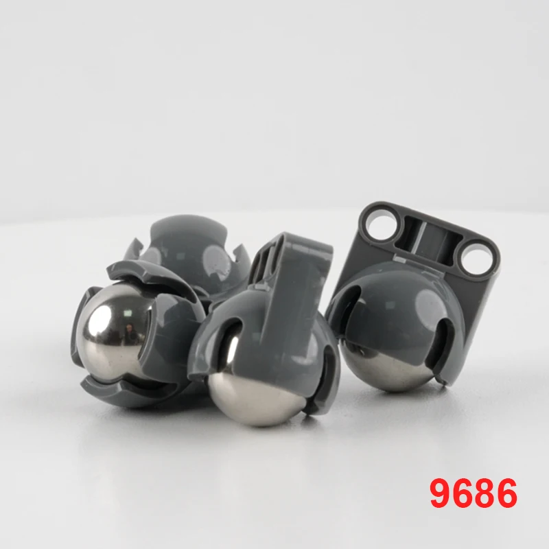 عجلة عالمية EV3 اللبنات الأجزاء الفنية مع كرات الصلب لتقوم بها بنفسك الطوب متوافق مع ملحقات ألعاب Legoeds 9686 #1