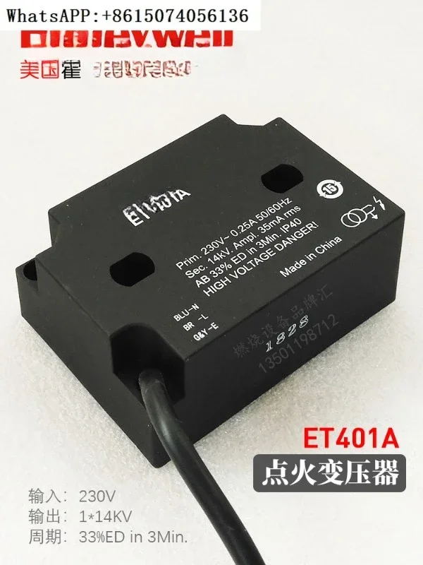 

Ignition transformer ET401A unipolar ET402A bipolar high voltage package original factory new