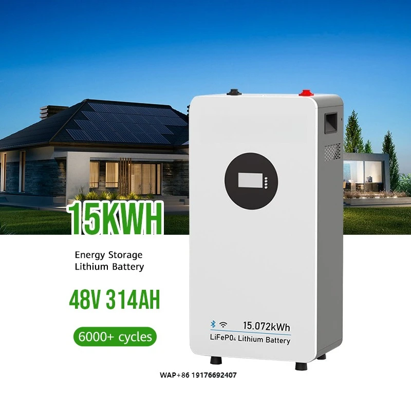 

Hot Selling 314ah 48v Lithium Battery 51.2v Lifepo4 Battery 16kwh for Home Solar System