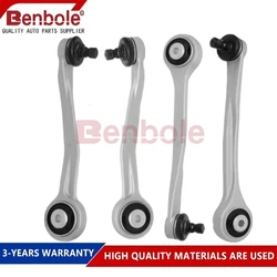 4 Pieces Front upper control arm OEM 8K0407505 8K0407506 8K0407509 8K0407510 For AUDI Q5 A4 B8 A6 C7 A7 A5 S4 S5 RS5 2008-2016