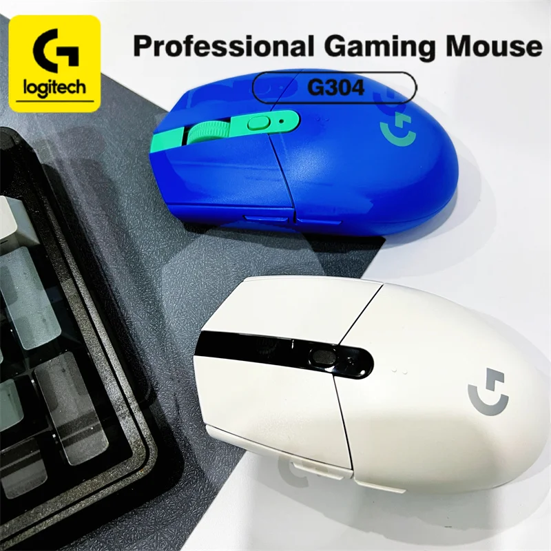 

Беспроводная мышь Logitech G304, 12000 DPI, сенсор Hero, сверхдолгое время автономной работы, оптимизирована для офисной работы и игр.