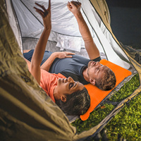 Inflatable Camping Pillow Ergonomic Design Safe Daily Use Travel Hiking Office Breaks Neck Waist Support Inflatable Back Pillow