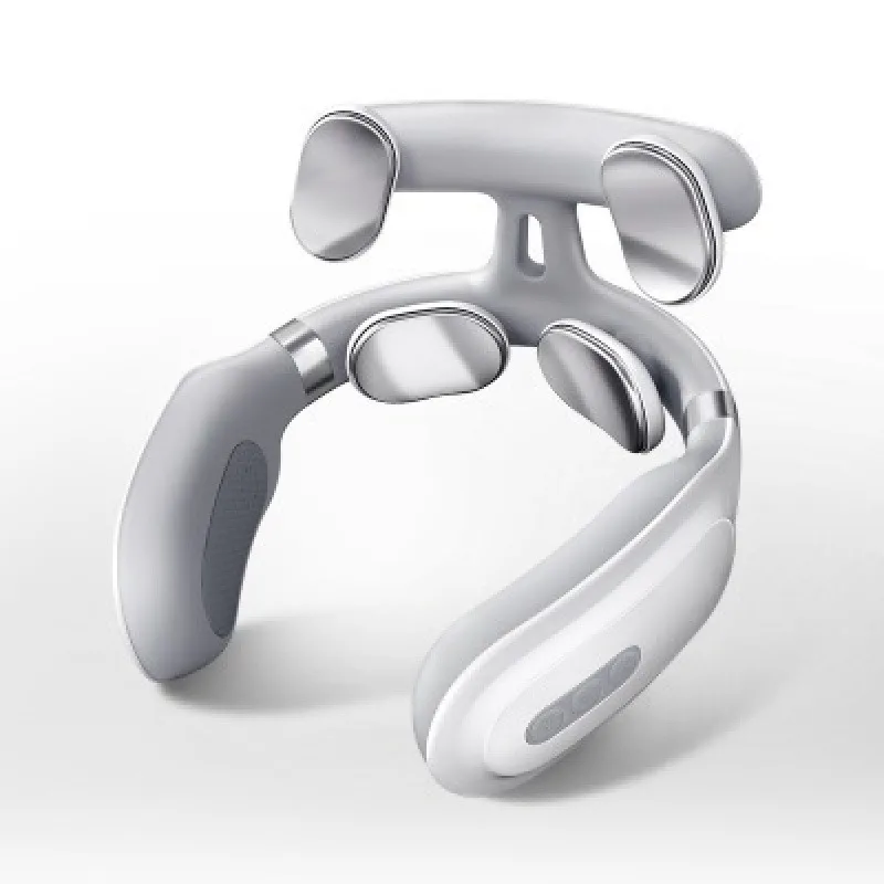 Máquina de masaje de cuello, 4 máquinas de calefacción para protección de cabeza y cuello, máquina de columna Cervical con vibración ligera y respiración