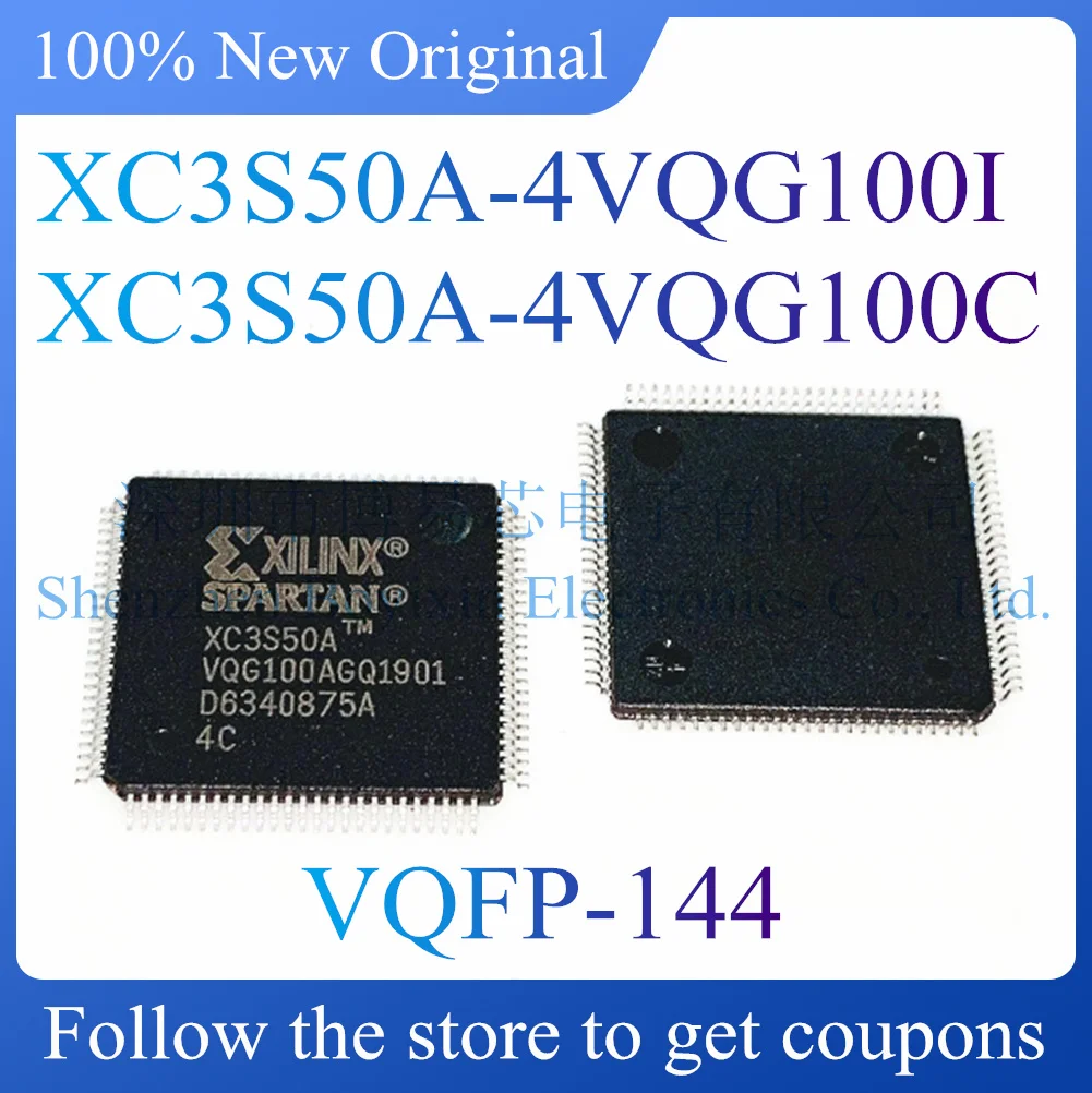 NEW XC3S50A-4VQG100I XC3S50A-4VQG100C.Original Product.