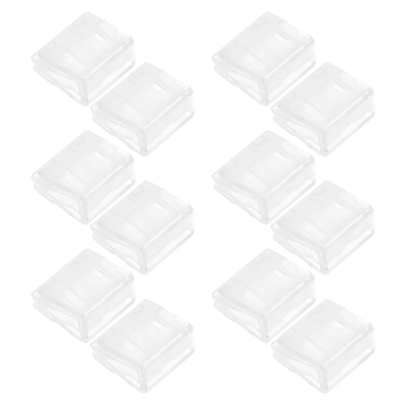 20pcs Push Clips for Test Papers Memos Binder File Folder Office School Paper Clips Use Plastic