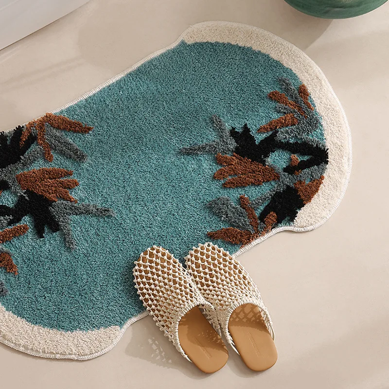 

Retro Carpet for Living Room Sofa Bedroom Tea Table Light Luxury Sensation Home Use Rug French Chinese Style Hand Washable