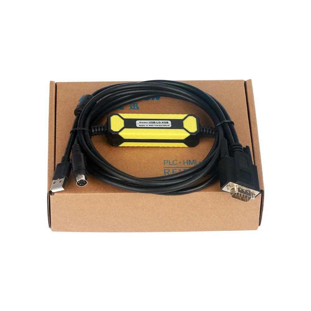 USB-LG-XGB Adapter for Korea LG LS K120S K7M Series PLC XGB XGC XGM Programming Cable Data Download Line
