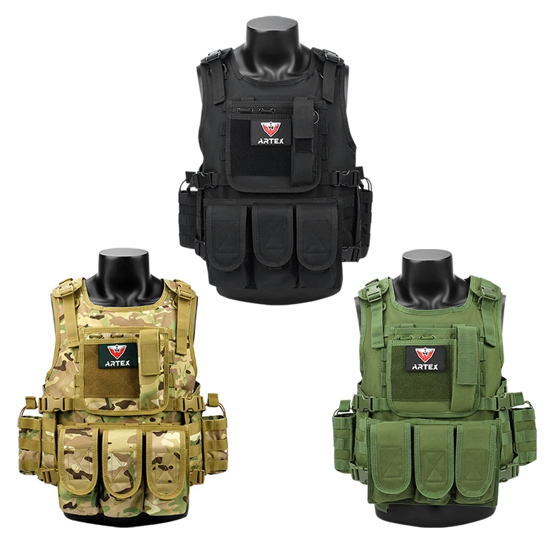 

Tactical Plate Carrier Combat Vest Colete Tatico Assault Vest Tactico Outdoor Molle Tactical Vest