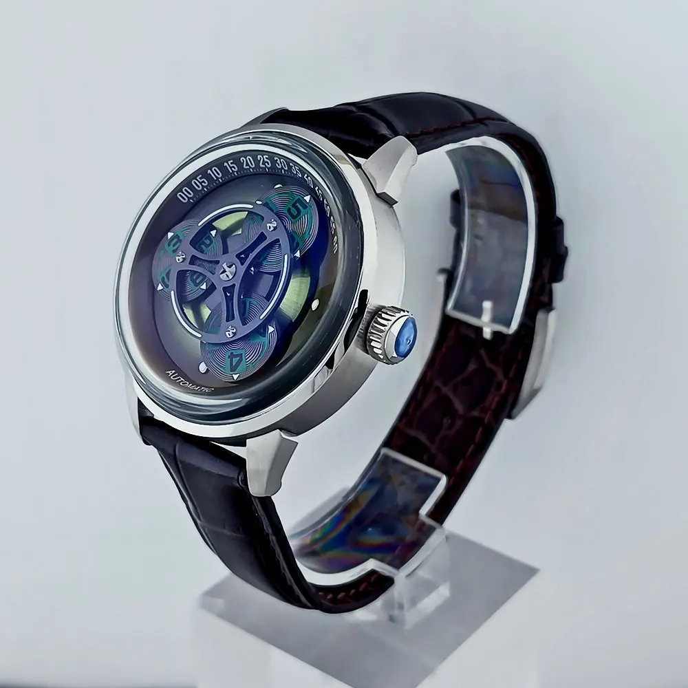 Miyota8215 Automatic Mechanical Movement 42mm kouluolang Men's Luxury Watch 316L stainless steel case high hardness glass