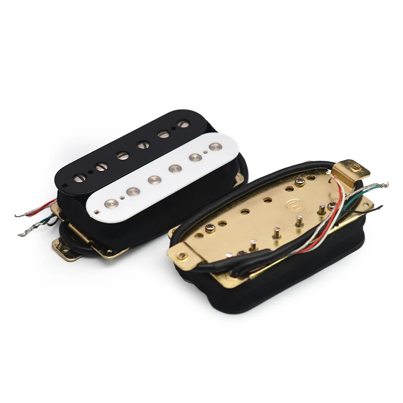 Humbucker Electric Guitar Pickup Coil Spliting Pickup Humbucker Dual Coill Pickup 4 Conduct Cable N-7.5K/B-15K Output