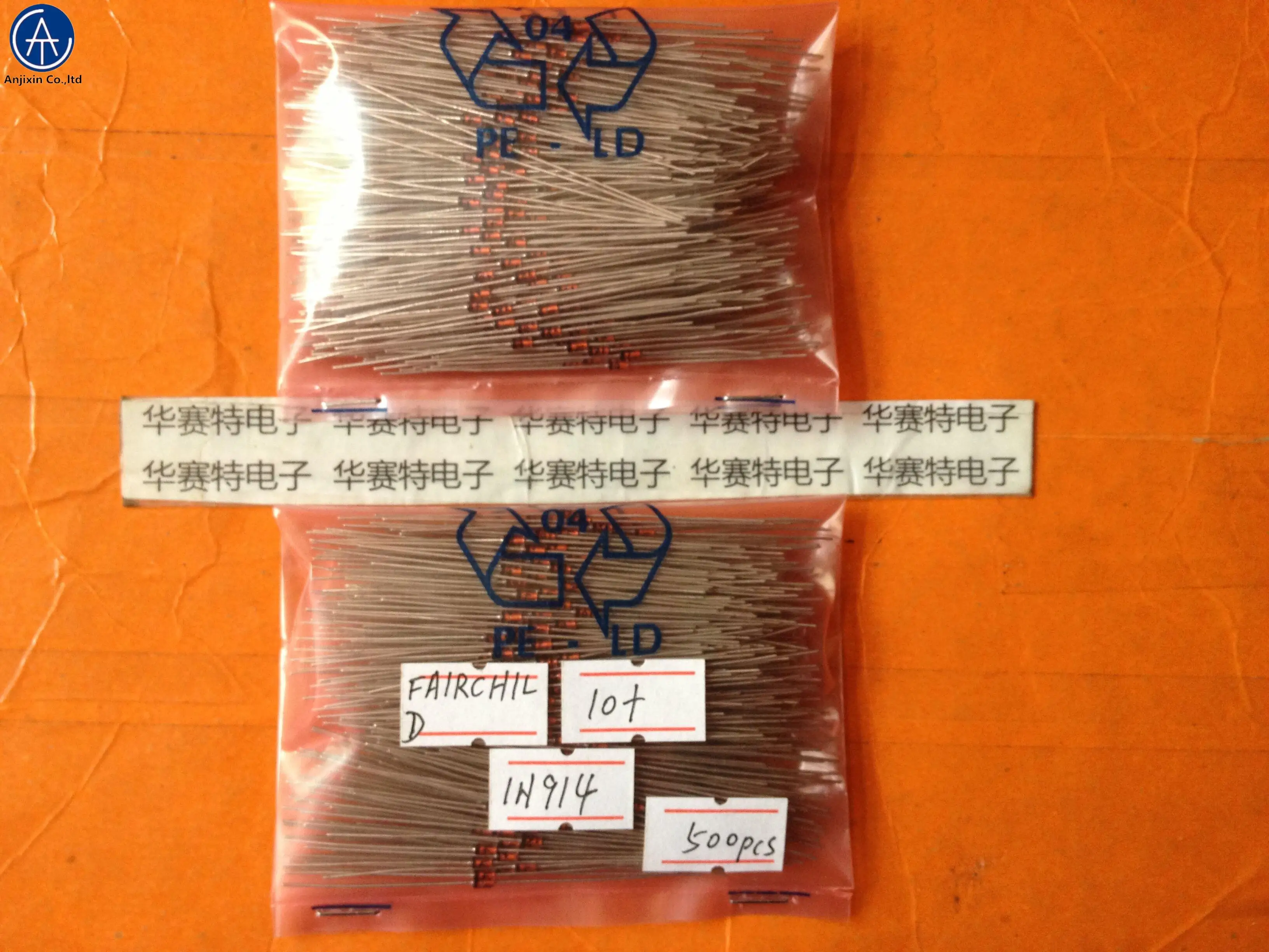 50pcs 100% orginal new 1N914 IN914 DO-35 Silkscreen: 914