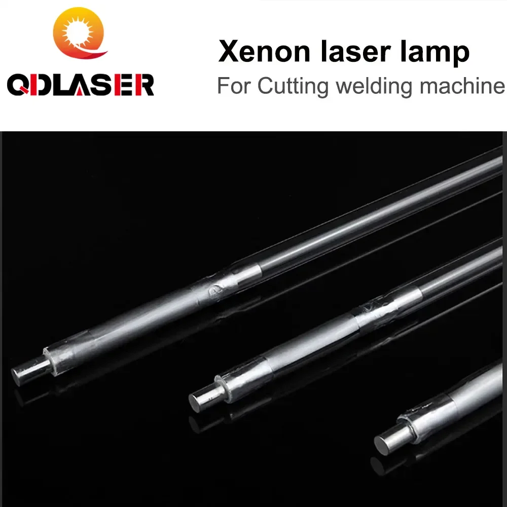 Xenon 8*125*270 Laser Tube Xenon Short Arc Lamp Flash Laser Pulsed Lamp For Welding Machine Parts Laser Accessory YAG Xenon Lamp