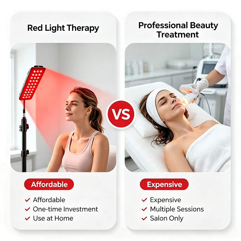 LED Red Light Therapy for Full Body Face 660nm 850nm Near Infrared Light Sauna for Relief Pain Home Salon Red Light Therapy Lamp - view 6
