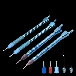 Eye Superlactation Handle Blue Sleeve Test Cap Alcon Blue Sleeve Straight Curved Syringe Needle