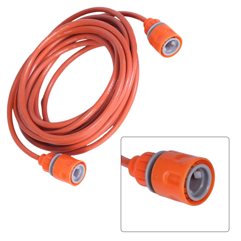 6 Meter Red Water Hose 5mm Inner 8mm Outer Diameter Flexible Tube For Garden Irrigation Car Wash Outdoor Watering Tool