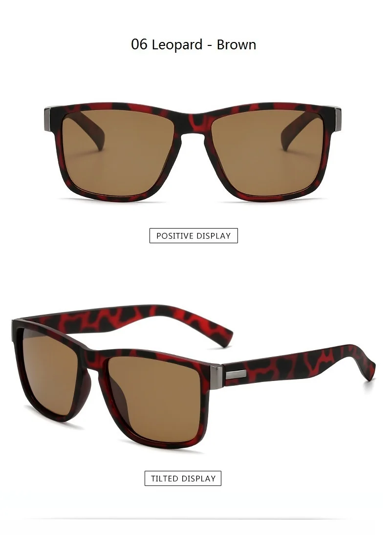 Luxus Männer Frauen Fahren Sonnenbrille Mode Marke Designer Platz Vintage Angeln Sonnenbrille UV400 Brillen – Detail 20
