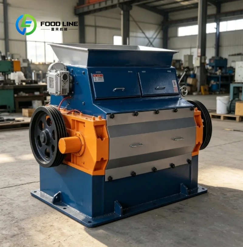 Automatic Grain Flaking Machine Commercial Food Processing Design,Suitable for Corn, Wheat, and Multi-Grain Processing