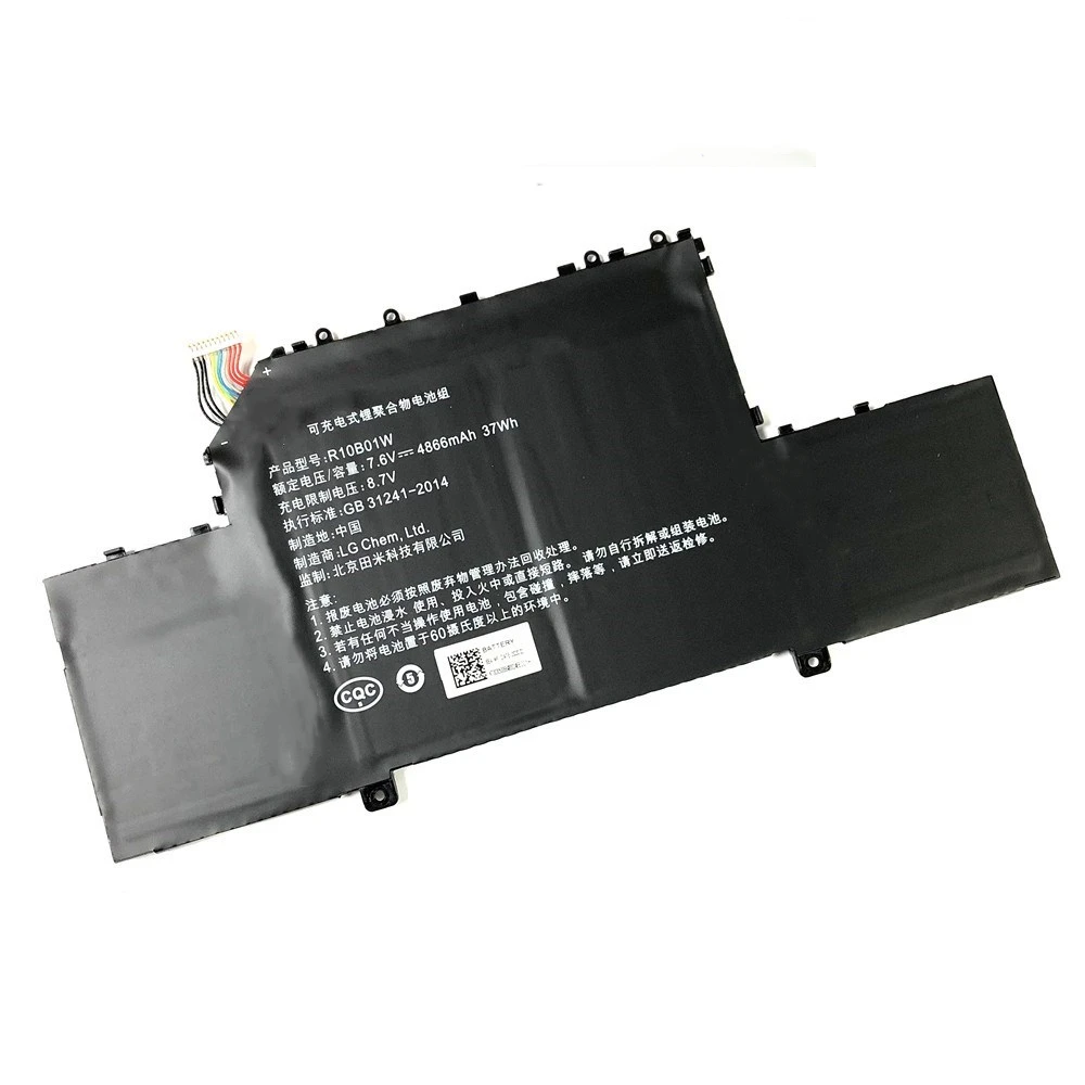 CSBD nowa bateria do laptopa R10B01W R10BO1W do notebooka Xiaomi Mi Air 12.5 "161201-01 161201-AA 7.6V 4866mAh/37WH