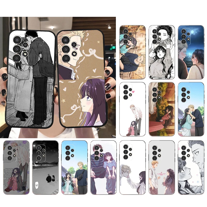 

Case For Samsung A17 A55 A16 A56 A35 A15 A53 A54 A33 A34 A25 A05S A52 A52S A07 A26 A06 fragrant Flower Rintaro x Kaoruko Manga